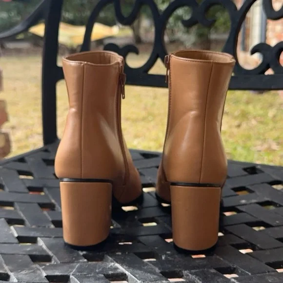 ShuShop VILMA Tan Booties—Size 7 - Picture 2 of 12